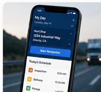 FleetPilot driver and field application